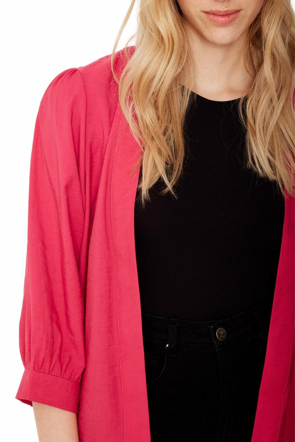 Kimono Eva corto fucsia