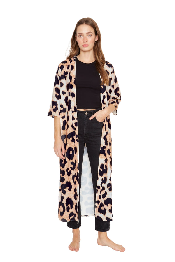 Kimono Kurt III animal print