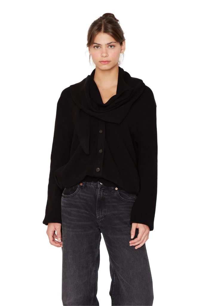 Chaleco Coat negro