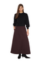 Falda Jacinta Winter burdeo