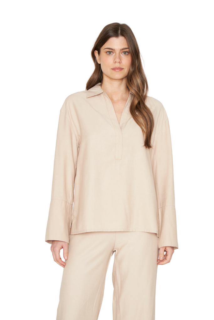 Blusa Estela crudo