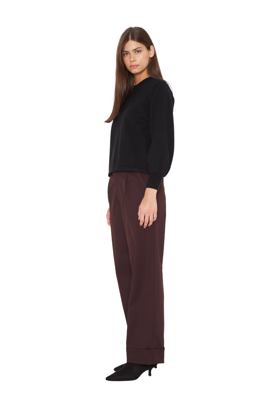 Pantalón Harper burdeo
