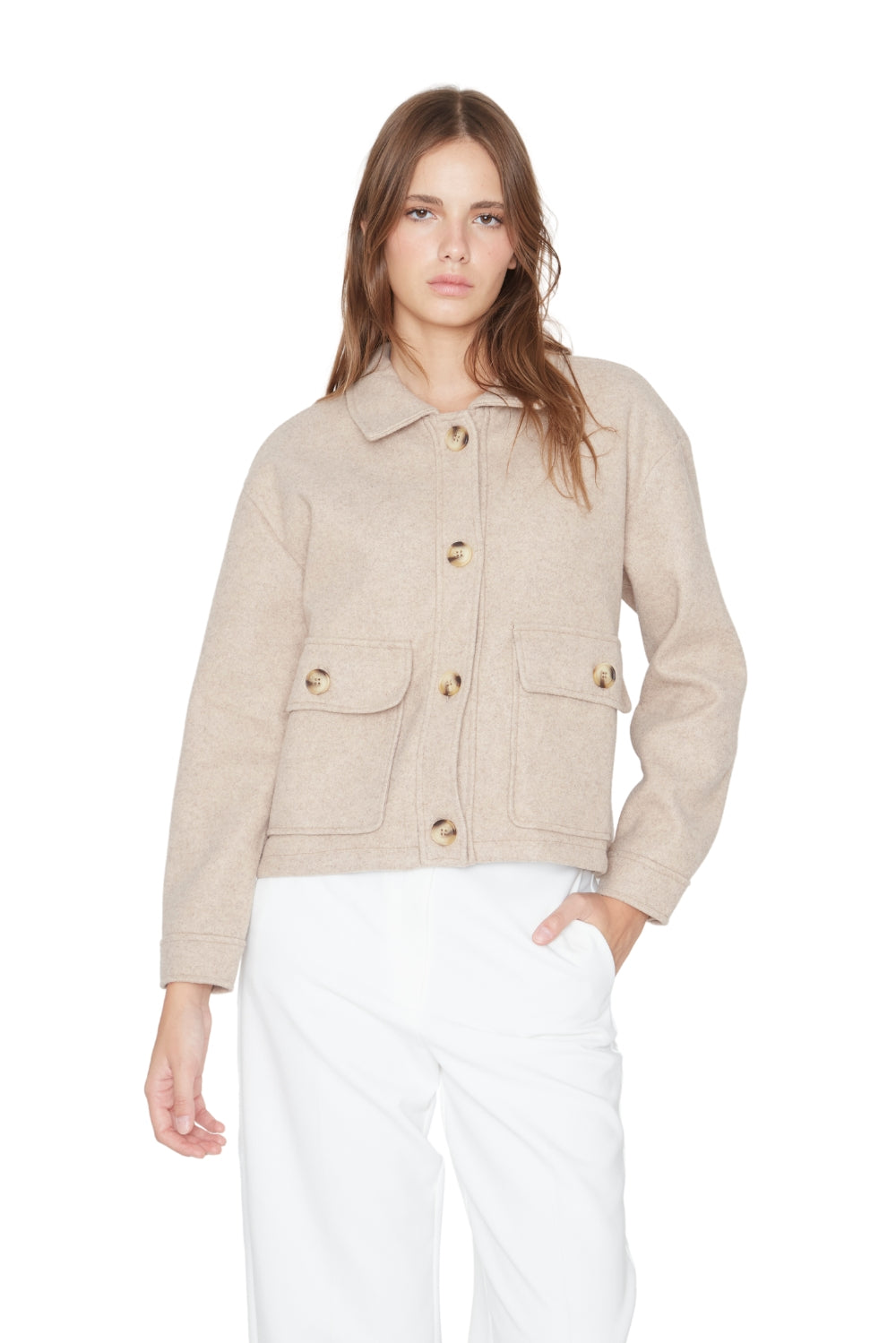 Chaqueta Cargo camel