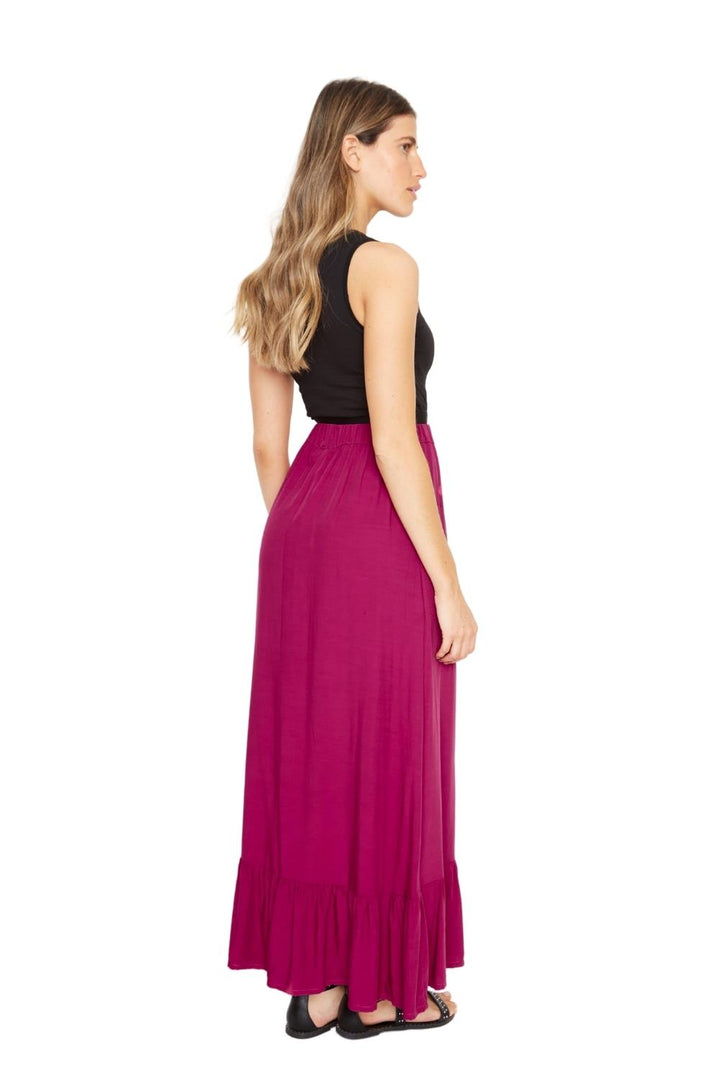 Falda Ana fucsia