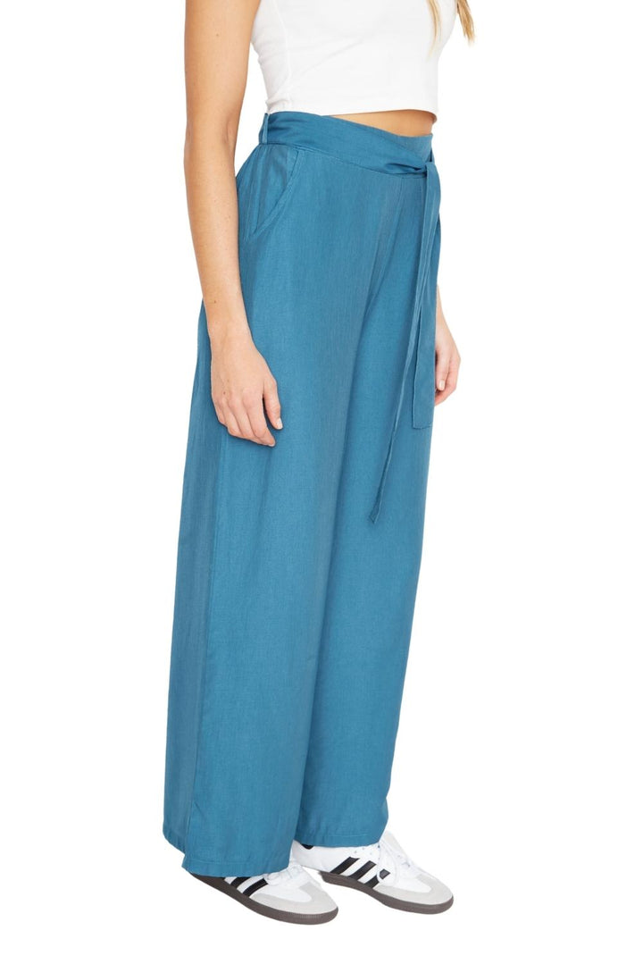 Pantalón Greta largo III petróleo