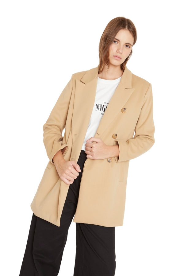 Chaqueta Sara camel