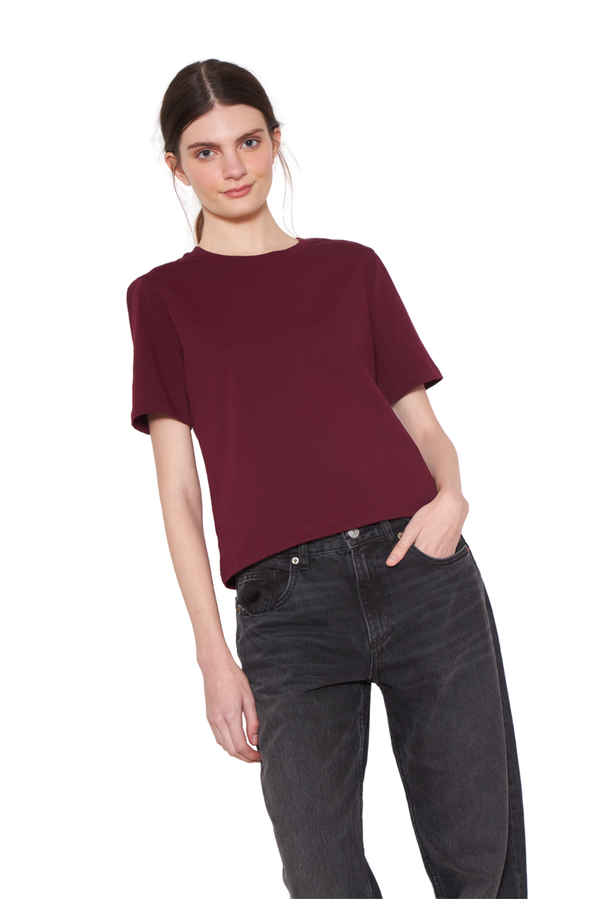 Polera Jacinta burdeo