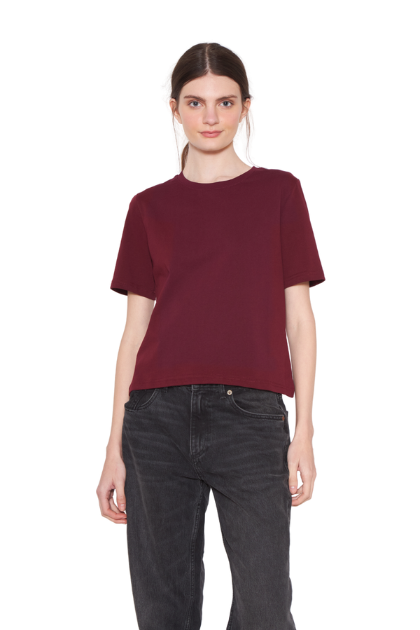 Polera Jacinta burdeo