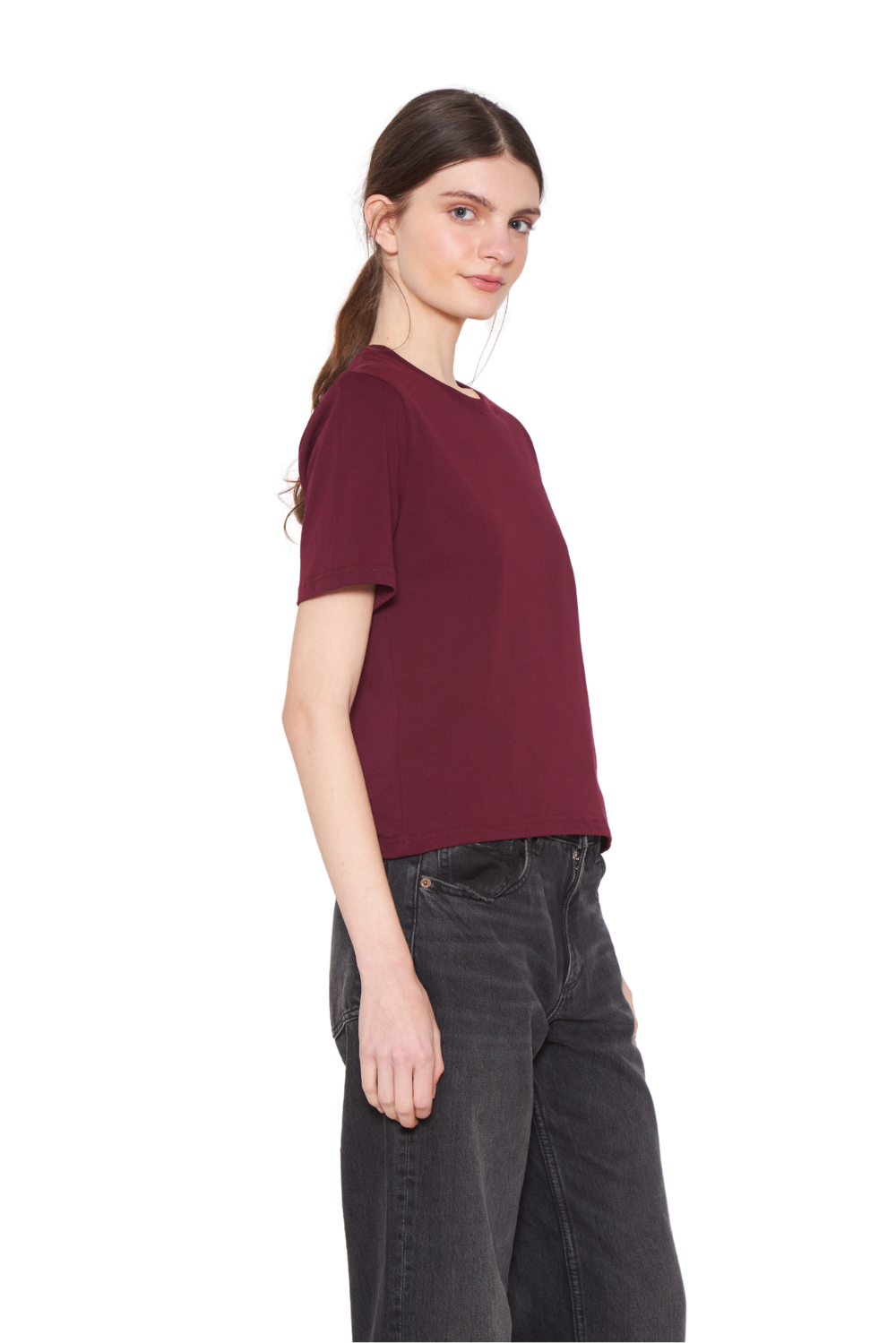 Polera Jacinta burdeo