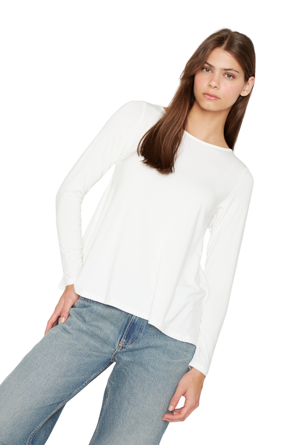 Polera Bianca campana blanca