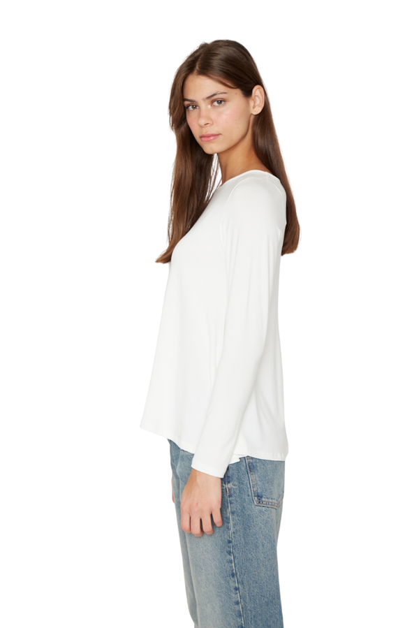 Polera Bianca campana blanca