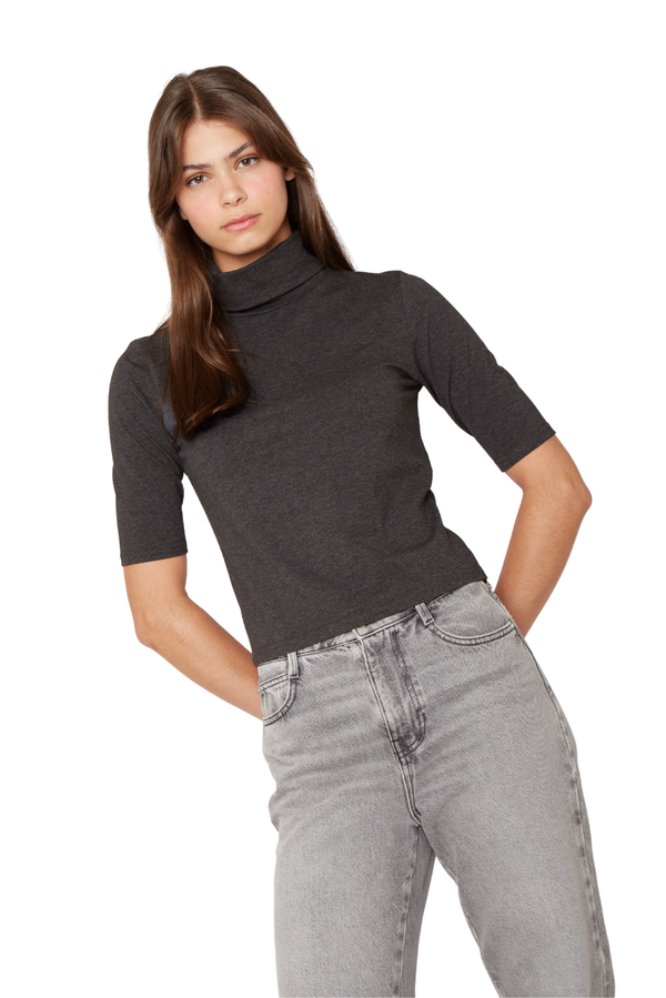 Polera Consu gris oscura