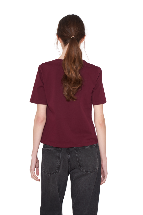 Polera Jacinta burdeo