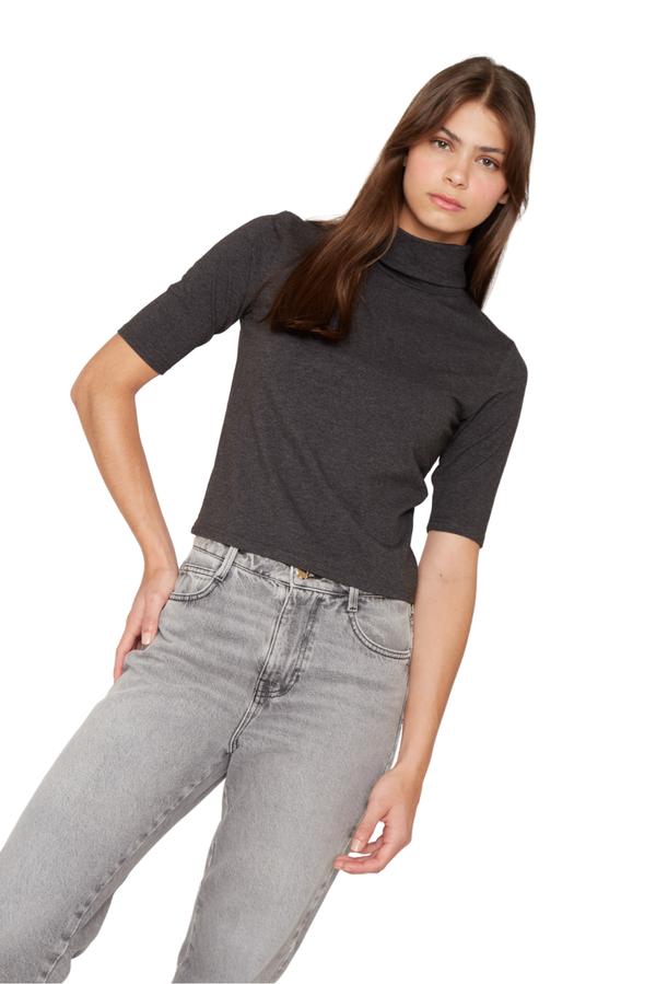 Polera Consu gris oscura