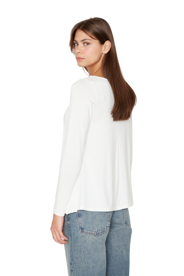 Polera Bianca campana blanca
