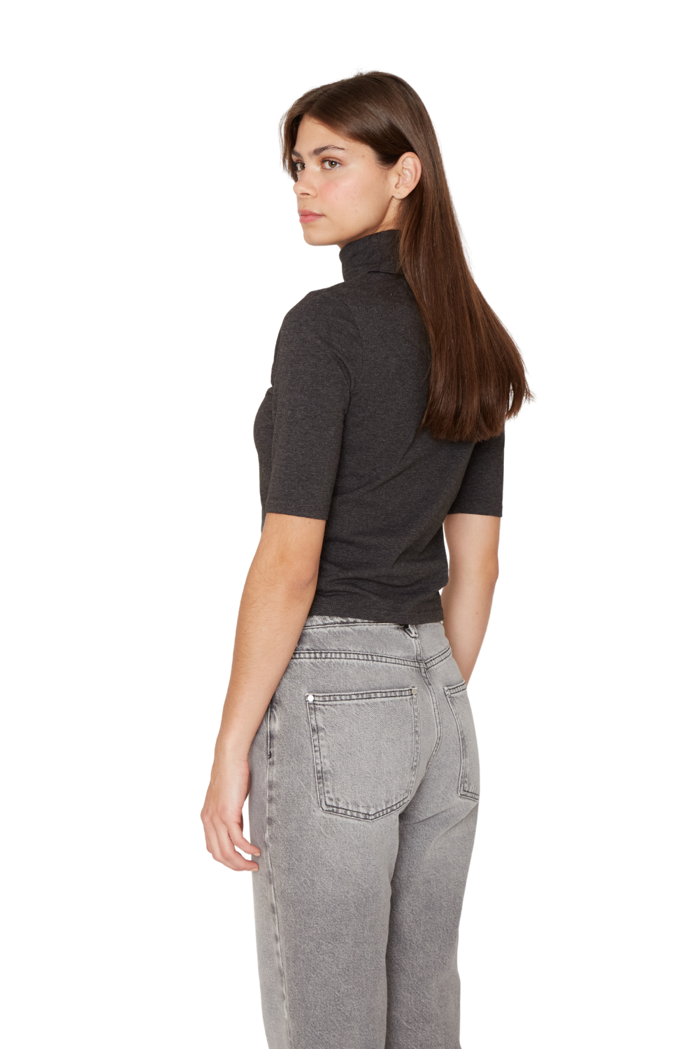 Polera Consu gris oscura