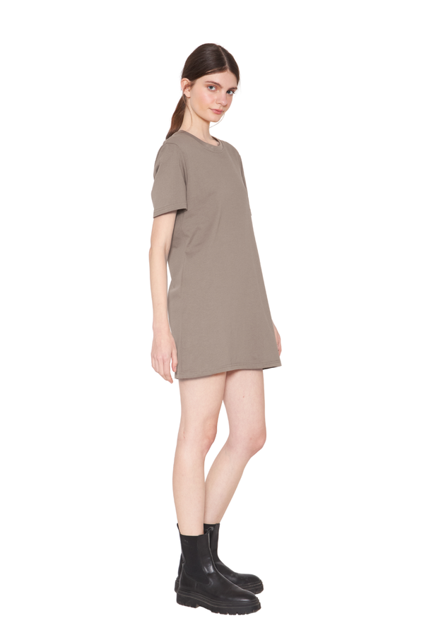 Vestido Aspen café