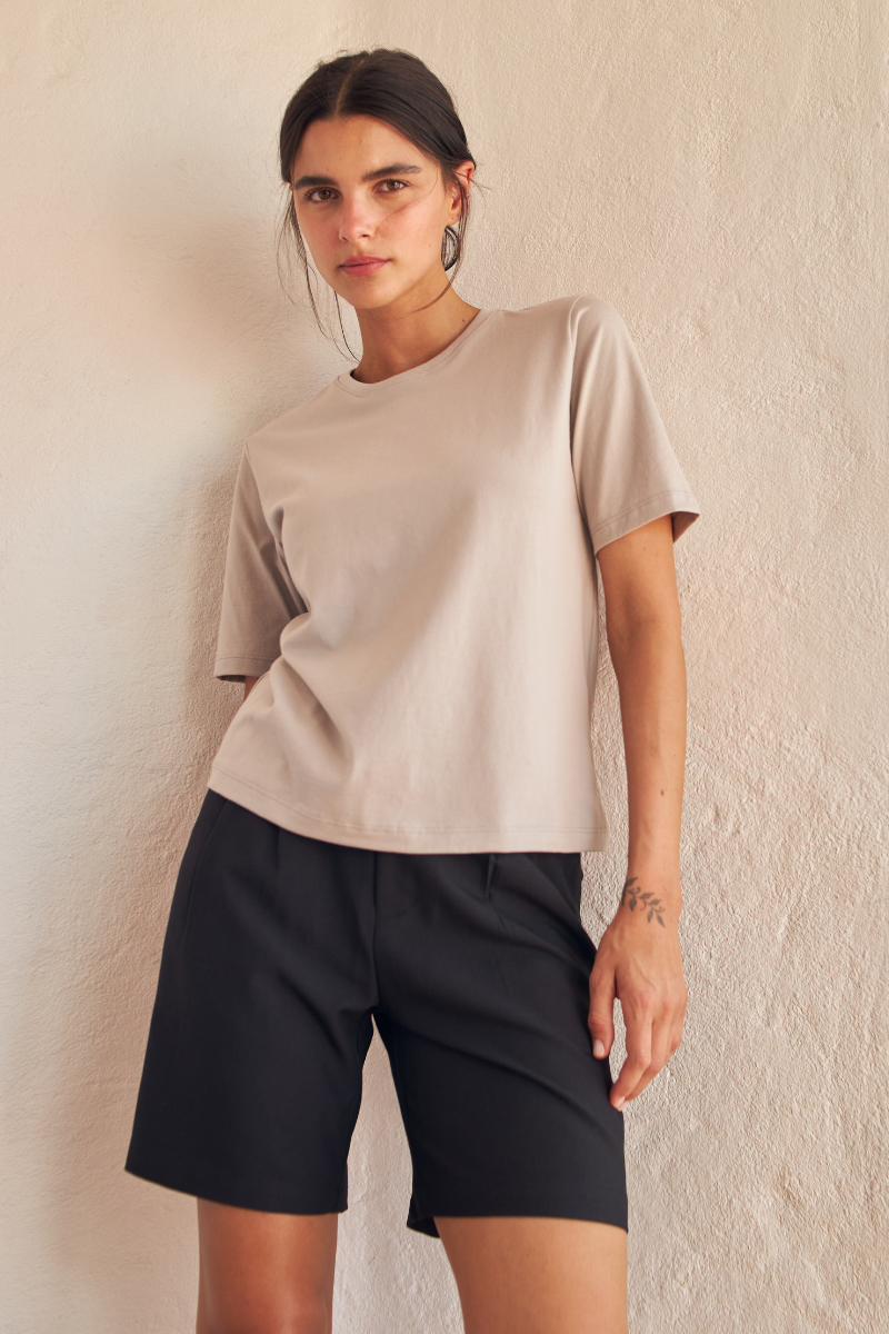 Polera Jacinta PIMA crudo