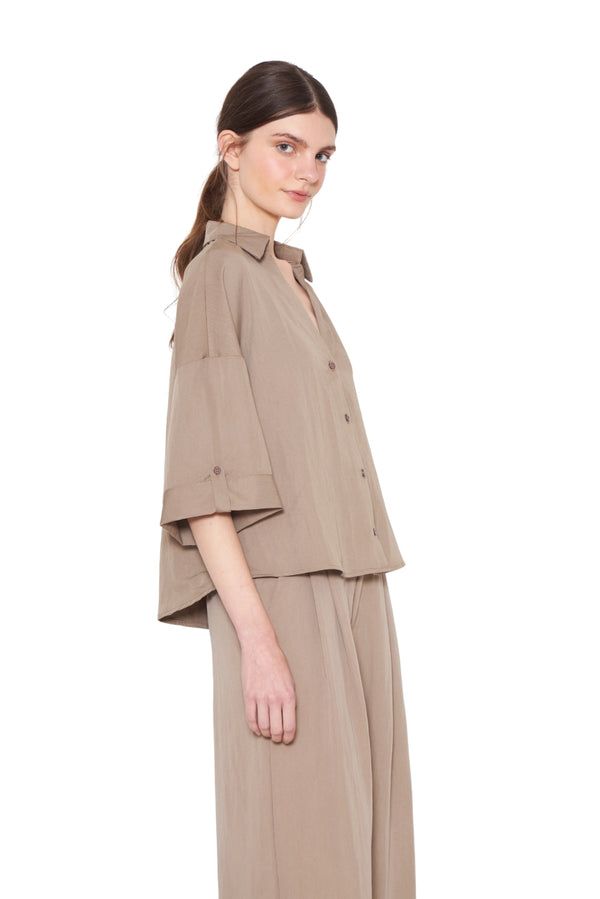 Blusa Elena café