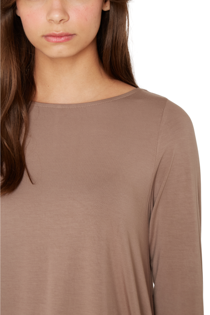 Polera Bianca Campana café