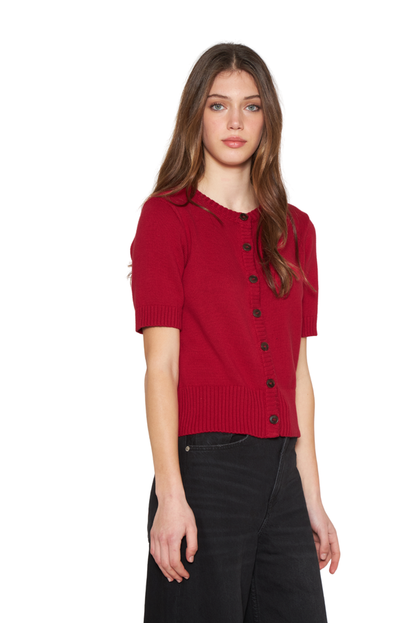 Chaleco Delfi rojo