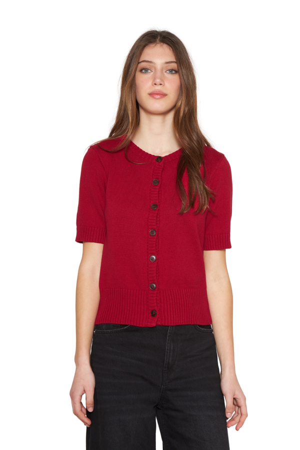Chaleco Delfi rojo