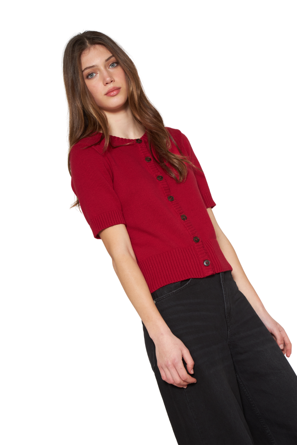 Chaleco Delfi rojo