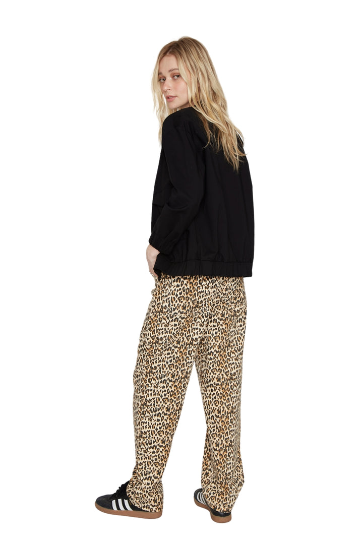 Pantalón animal print denim