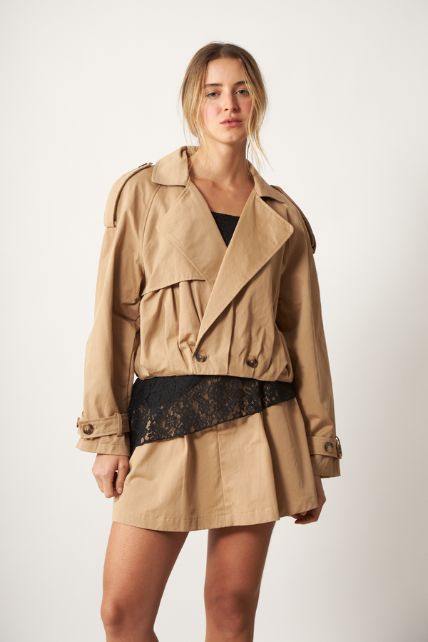 Chaqueta Oli camel