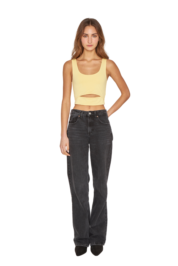 Croptop Cut Out amarillo