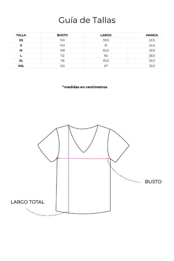Polera Aspen rayas azul
