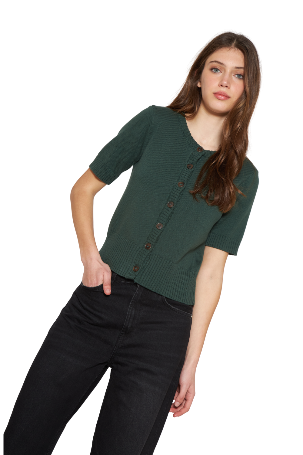 Chaleco Delfi verde