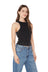 Rib Tank Top negro