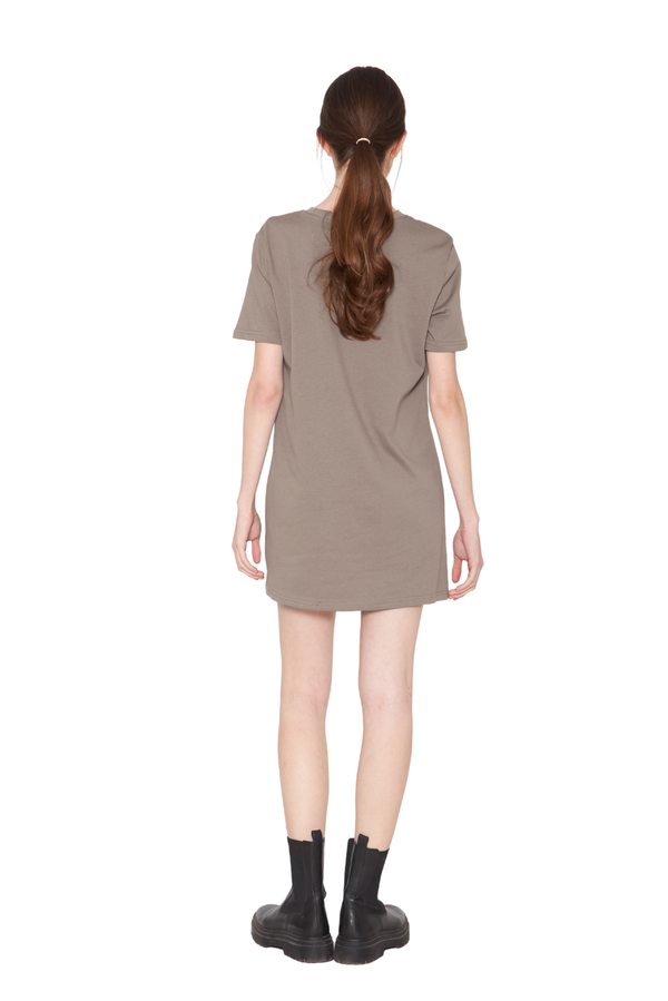 Vestido Aspen café