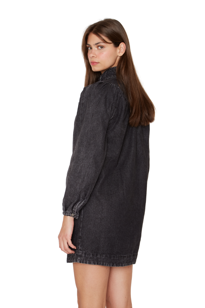 Vestido Denim Porter negro