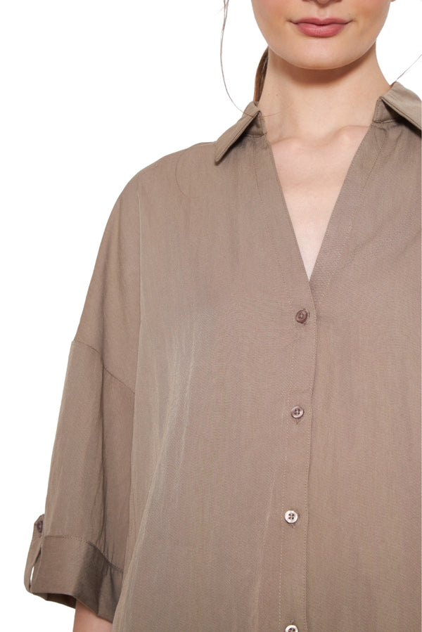 Blusa Elena café