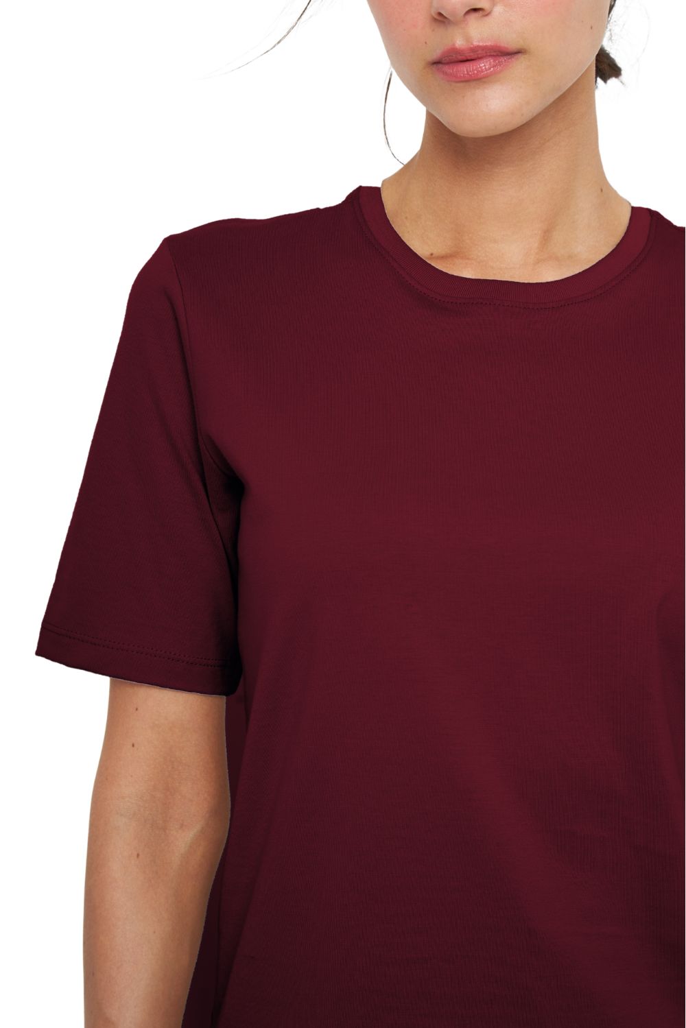 Polera Jacinta Pima burdeo