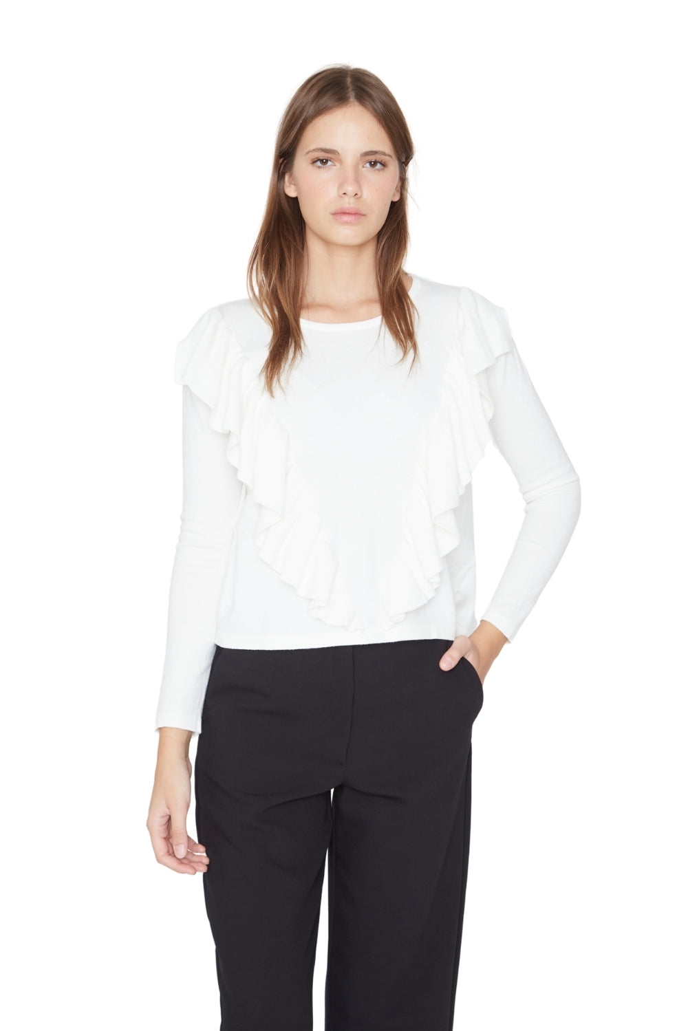 Chaleco Celine blanco