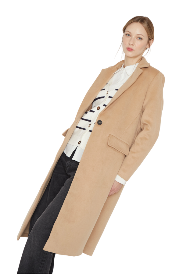 Abrigo Paris camel