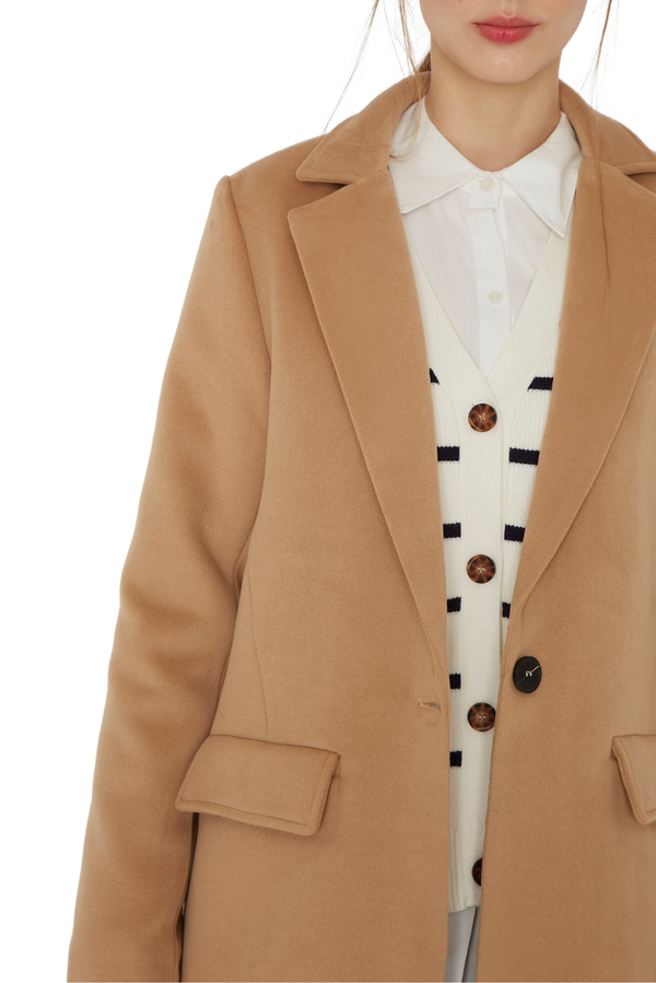 Abrigo Paris camel