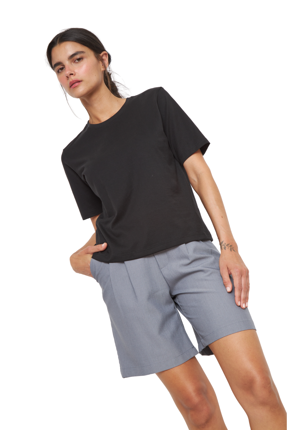 Polera Jacinta PIMA negra