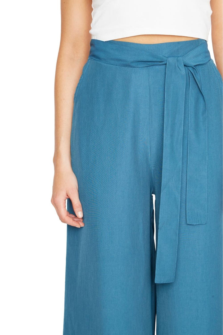Pantalón Greta largo III petróleo