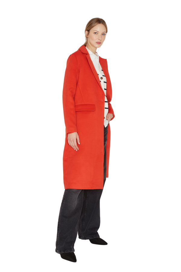 Abrigo Paris coral