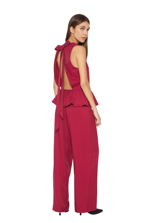 Pantalón Estela Burdeo