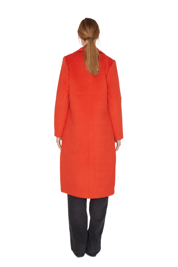 Abrigo Paris coral