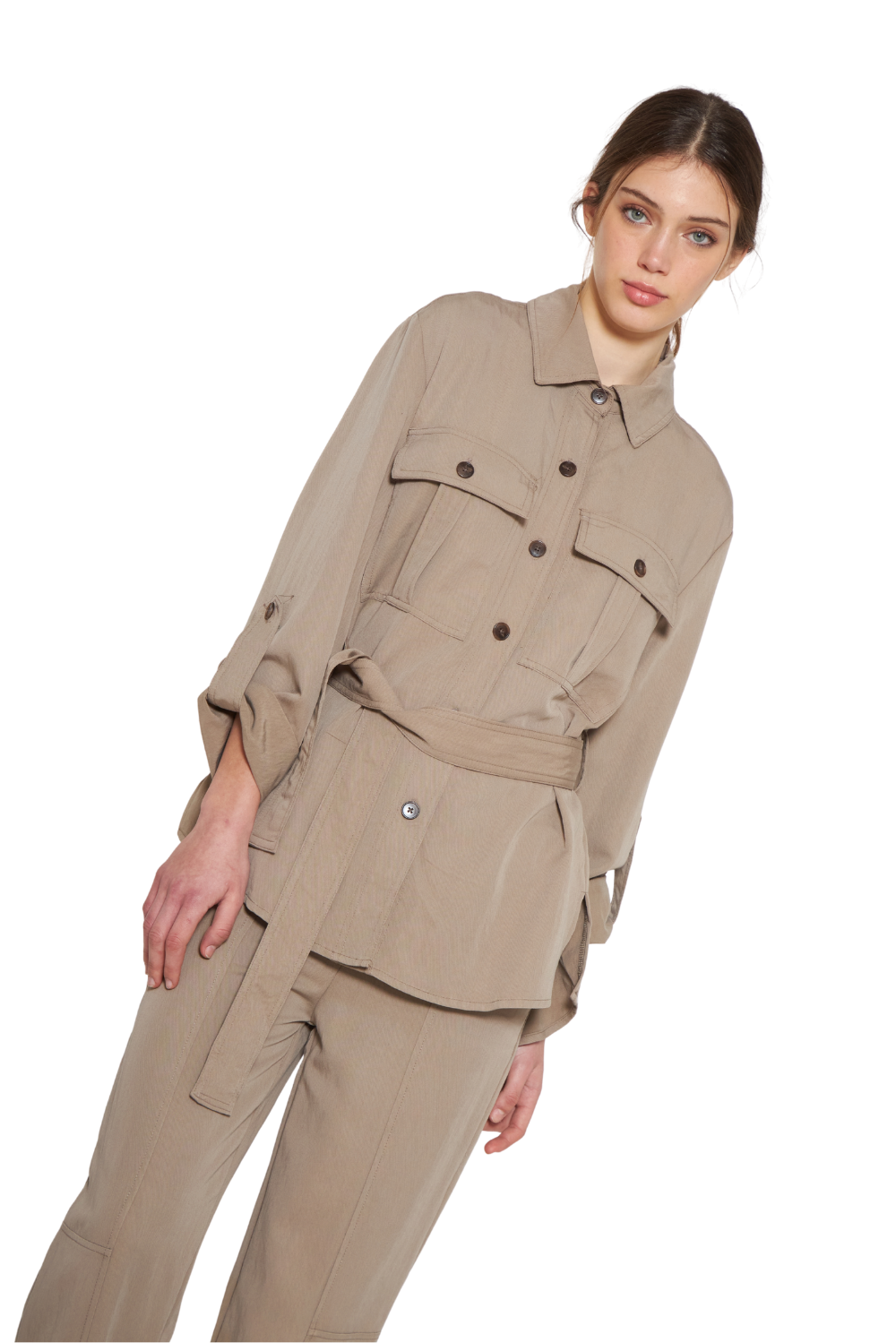 Blusa Bea café