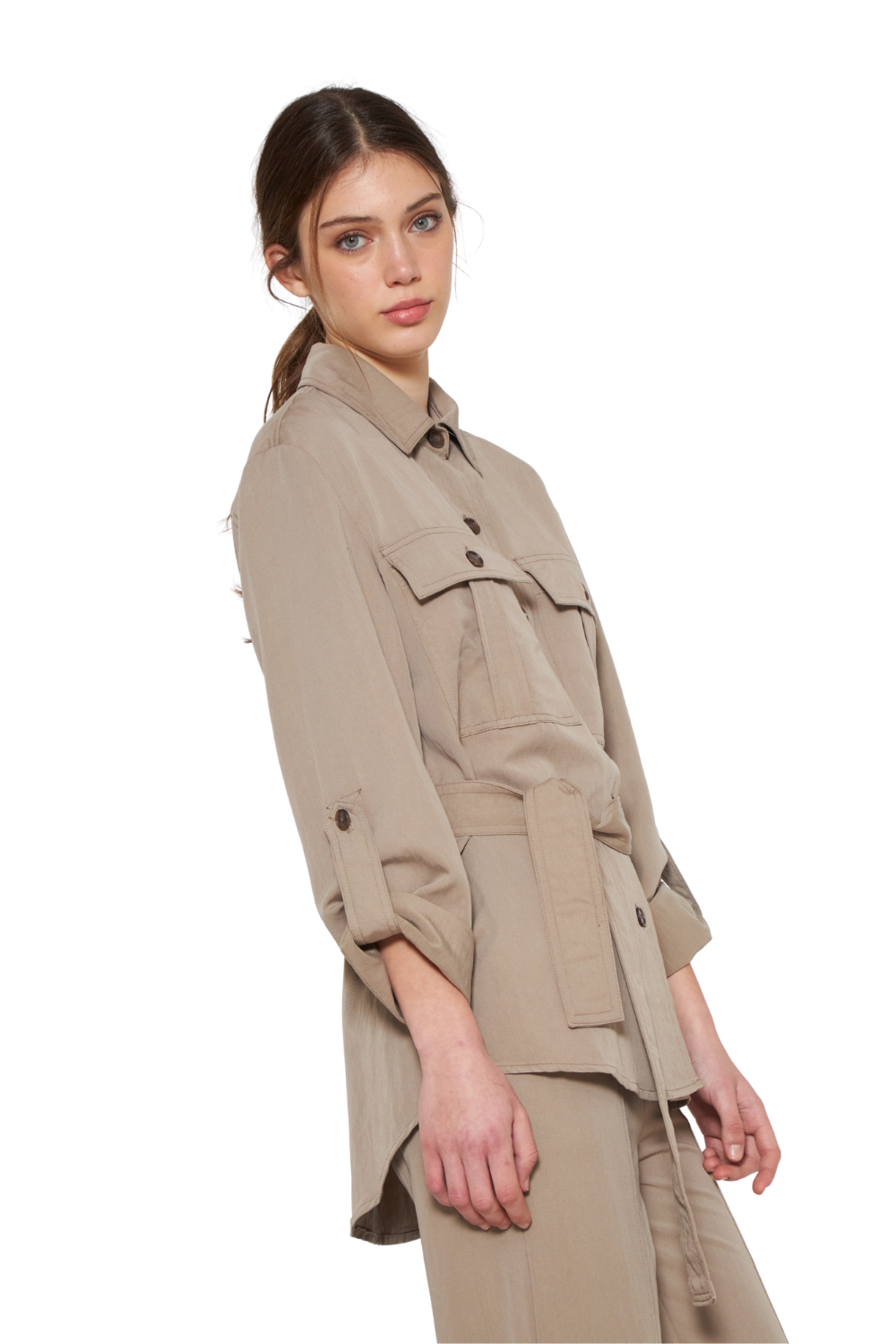 Blusa Bea café