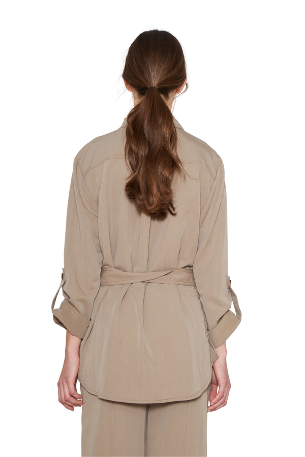 Blusa Bea café