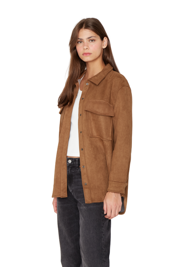 Chaqueta Brook camel