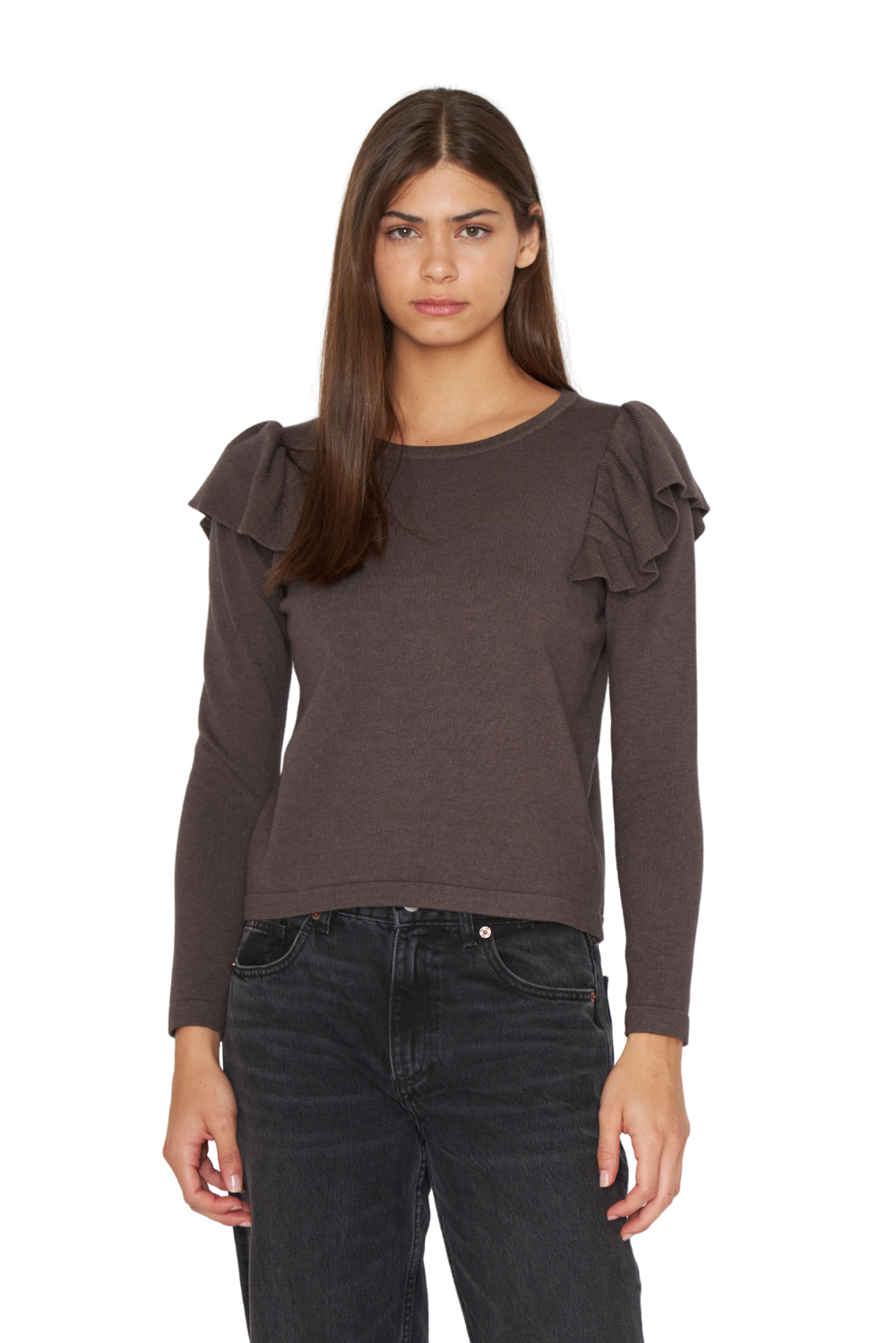 Chaleco Olimpia chocolate